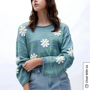 LA hearts Daisy Chain sweater
